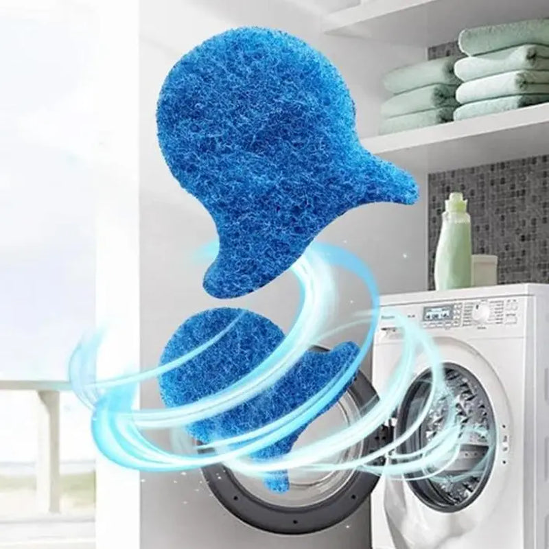 6 Pack Pet Hair Remover Laundry Balls, Reusable Fur & Lint Catcher for Washer and Dryer, Washable Household Cleaner, Eco-Friendly Pet Owner Essential